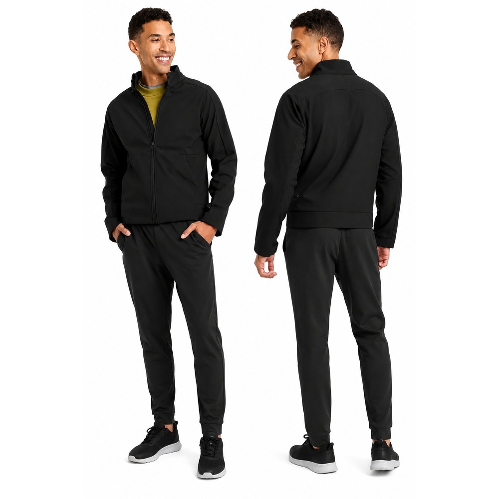 Men's Softshell Jacket All In Motion Black Onyx Size S‎ New With Tags